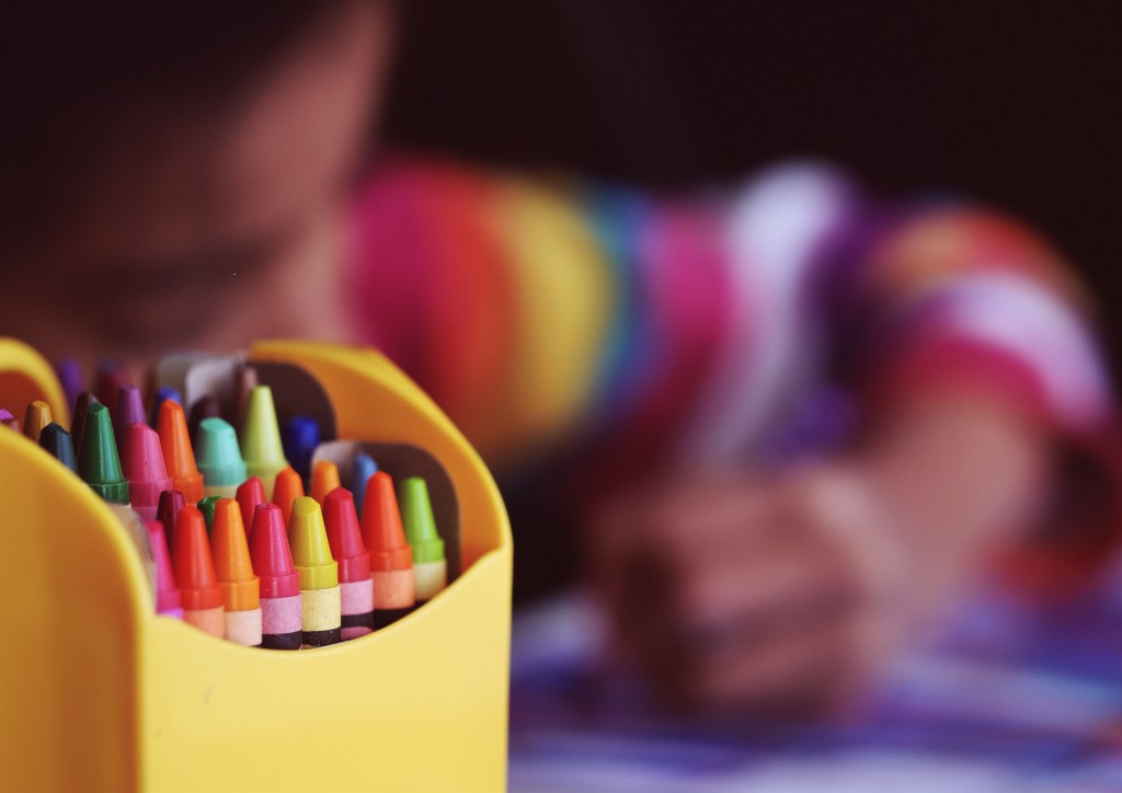 school holiday activities for your child. colouring. colouring in.