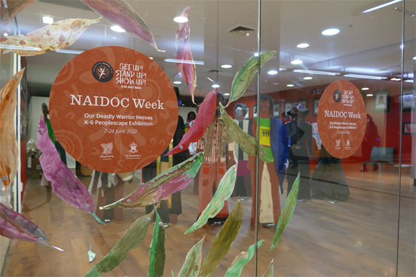 NAIDOC Week at school. St Andrew's Cathedral School, Sydney.