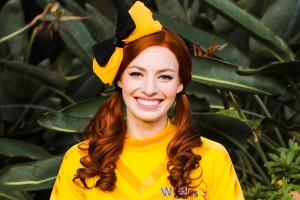 Emma the yellow wiggle. graduate of The McDonald College.